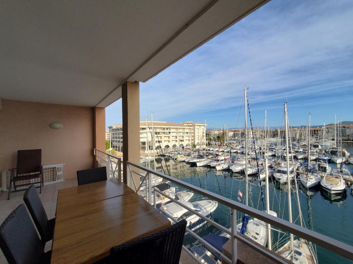 Cap Hermes Vue Port T2 40M2 Climatise 4 Personnes Frejus Bagian luar foto