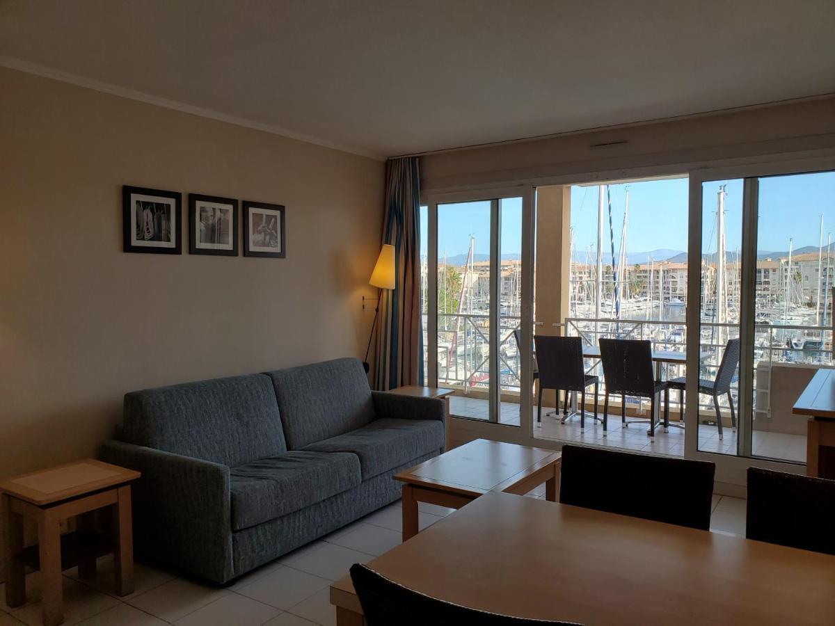 Cap Hermes Vue Port T2 40M2 Climatise 4 Personnes Frejus Bagian luar foto