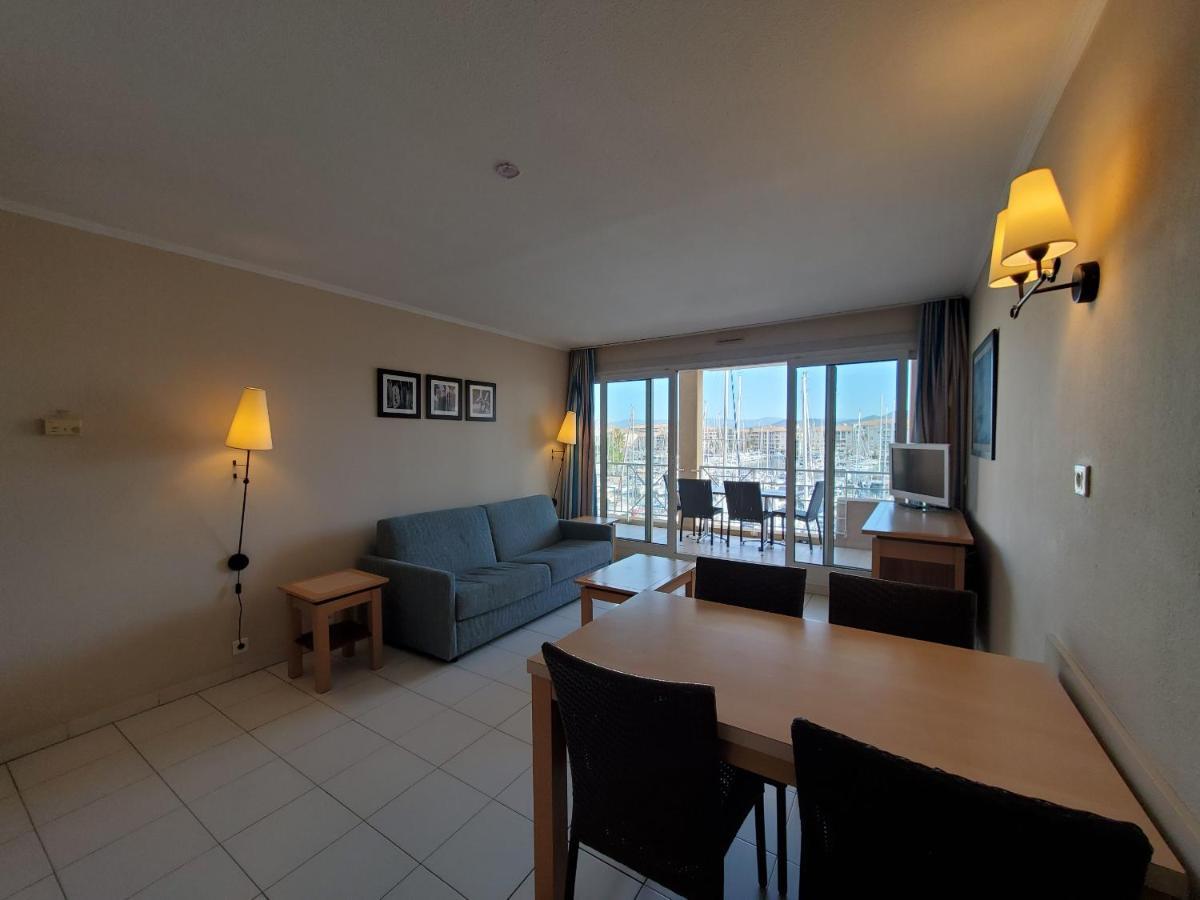 Cap Hermes Vue Port T2 40M2 Climatise 4 Personnes Frejus Bagian luar foto