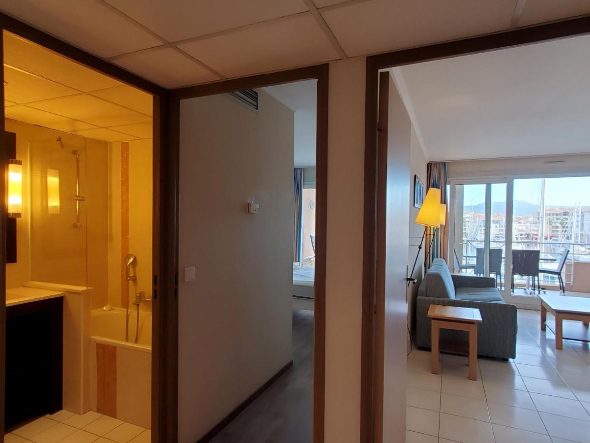 Cap Hermes Vue Port T2 40M2 Climatise 4 Personnes Frejus Bagian luar foto