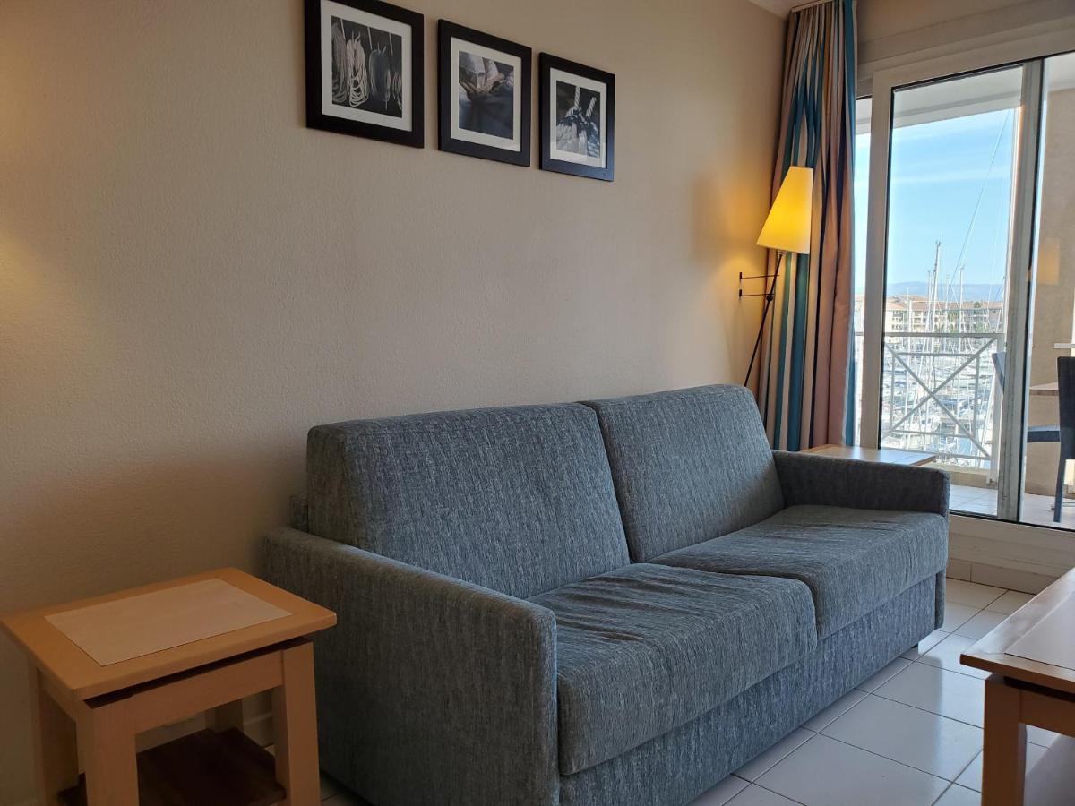 Cap Hermes Vue Port T2 40M2 Climatise 4 Personnes Frejus Bagian luar foto