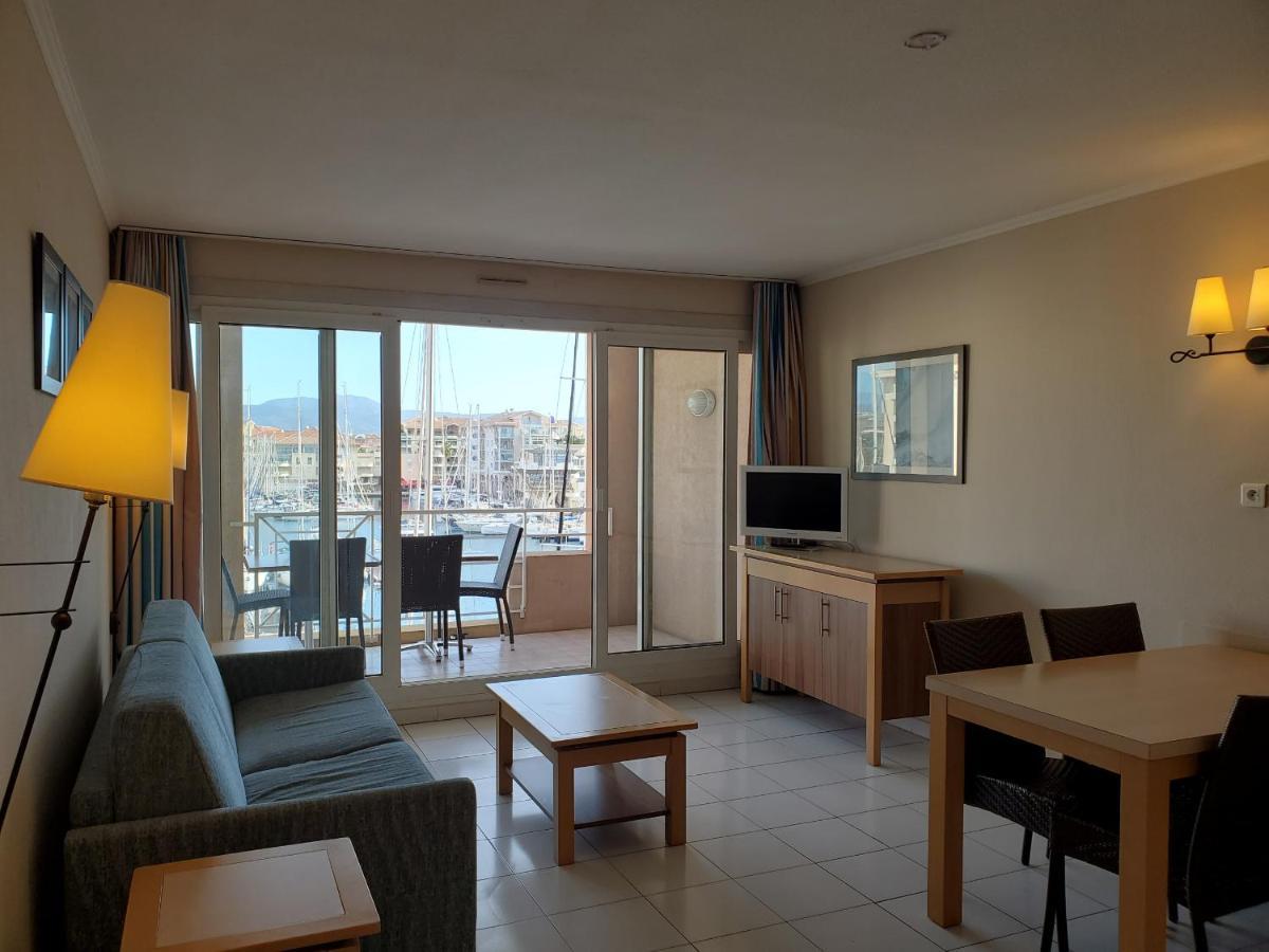 Cap Hermes Vue Port T2 40M2 Climatise 4 Personnes Frejus Bagian luar foto